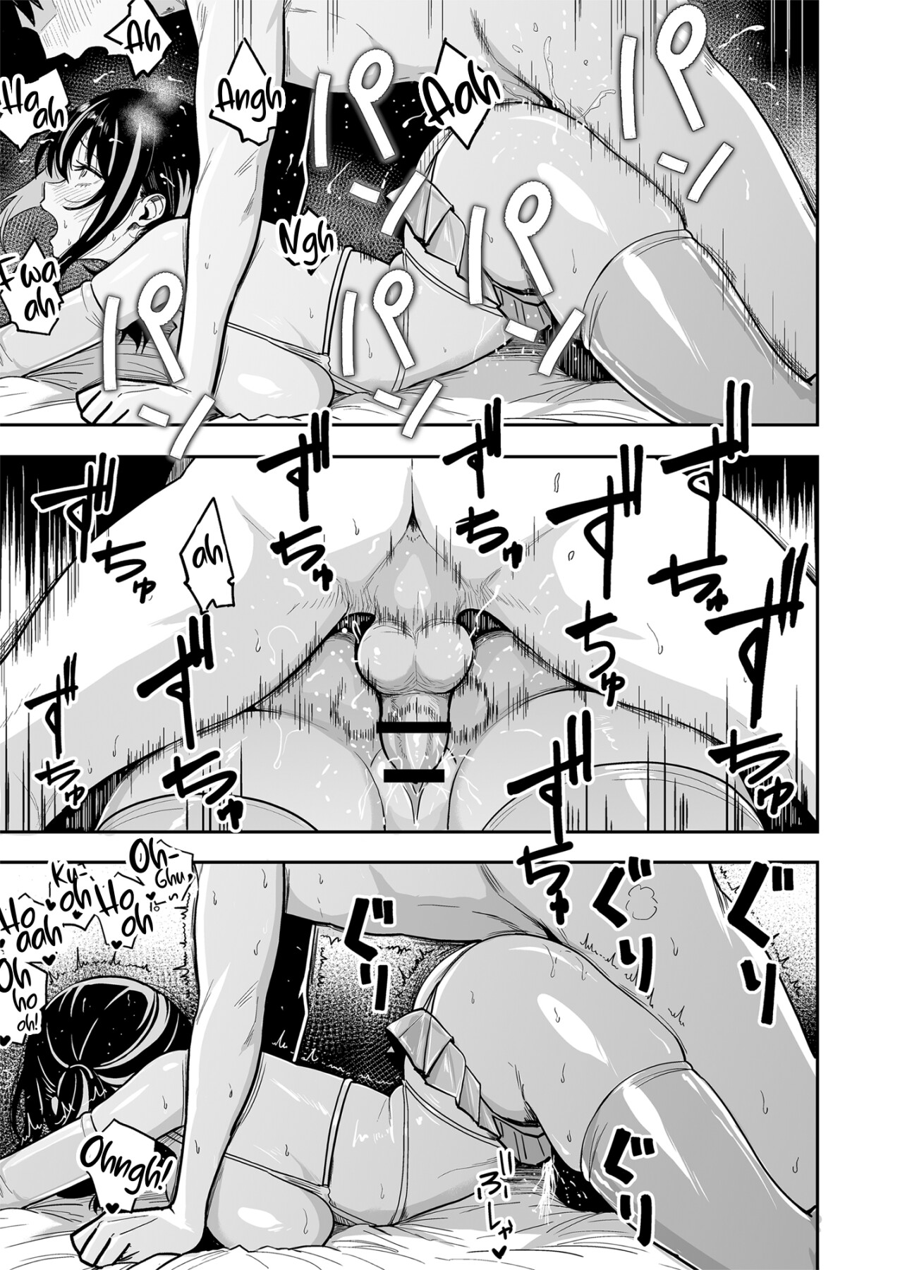 Hentai Manga Comic-Having Tons of Bareback Sex with Gyarus #6-Read-46
